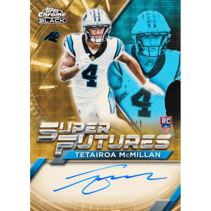 2025 Topps Chrome Black Football – Hobby Box – Image 4