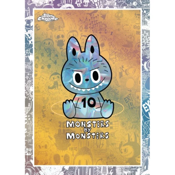 2025 Topps Chrome Labubu The Monsters 10th Anniversary – Hobby Box
