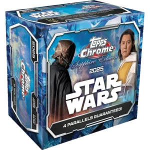 2025 Topps Chrome Sapphire Star Wars Hobby Box
