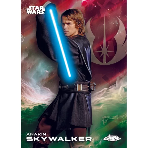 2025 Topps Chrome Sapphire Star Wars Hobby Box – Image 2