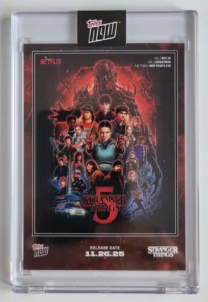 2025 Topps Now Stranger Things #STRA