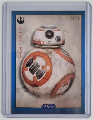 2025 Topps Star Wars Meiyo Blue Foil #RS5 BB-8