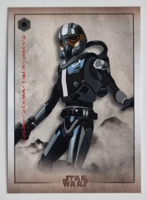 2025 Topps Star Wars Meiyo #FO13 First Order SCUBA Trooper