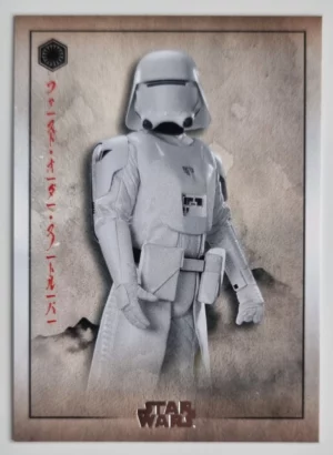 2025 Topps Star Wars Meiyo #FO14 First Order Snowtrooper