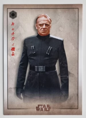 2025 Topps Star Wars Meiyo #FO3 Captain Canady