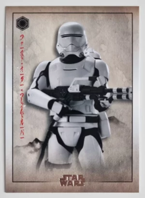 2025 Topps Star Wars Meiyo #FO9 First Order Flametrooper