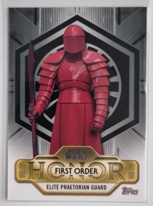 2025 Topps Star Wars Meiyo First Order Honor #FH5 Elite Praetorian Guard