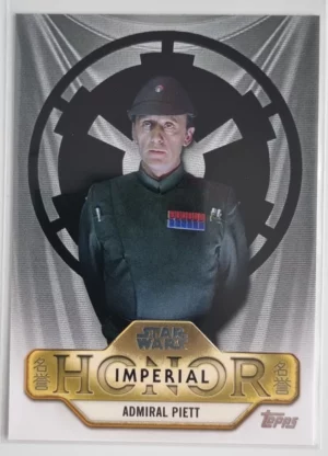 2025 Topps Star Wars Meiyo Imperial Honor #IH3 Admiral Piett