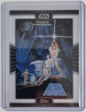 2025 Topps Star Wars Meiyo Japanese Poster Variants #MP5 Star Wars: A New Hope