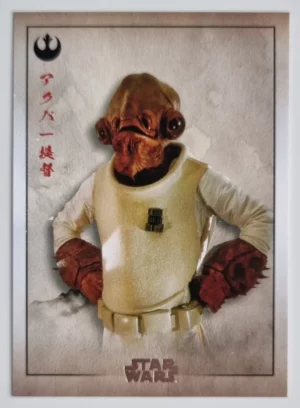 2025 Topps Star Wars Meiyo #RA1 Admiral Ackbar