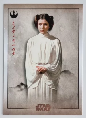 2025 Topps Star Wars Meiyo #RA19 Leia Organa
