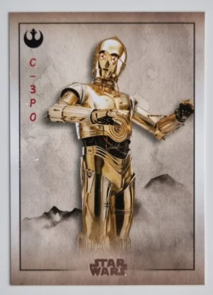 2025 Topps Star Wars Meiyo #RA7 C-3PO