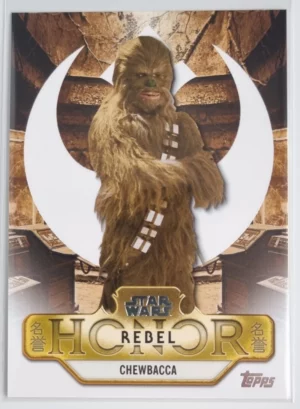 2025 Topps Star Wars Meiyo Rebel Honor #RBH2 Chewbacca