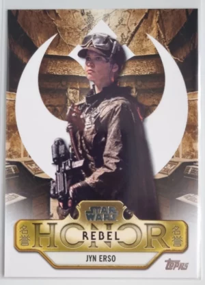 2025 Topps Star Wars Meiyo Rebel Honor #RBH5 Jyn Erso