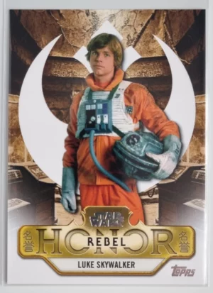 2025 Topps Star Wars Meiyo Rebel Honor #RBH8 Luke Skywalker