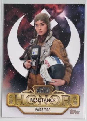 2025 Topps Star Wars Meiyo Resistance Honor #RSH6 Paige Tico