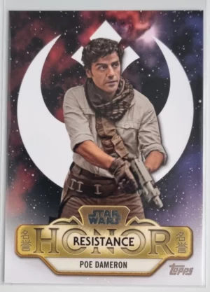 2025 Topps Star Wars Meiyo Resistance Honor #RSH7 Poe Dameron