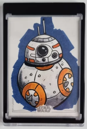 2025 Topps Star Wars Meiyo Silver Sketches #NNO Ryan Finley