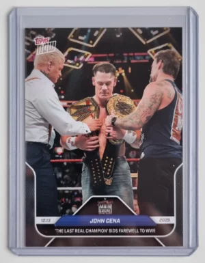 2025 WWE Topps Now #137 John Cena