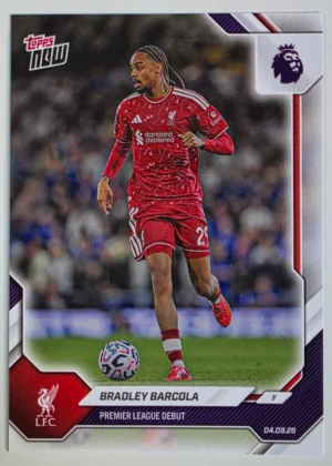 2026-27 Premier League Topps NOW #16 Bradley Barcola