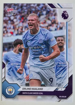 2026-27 Premier League Topps NOW #17 Erling Haaland