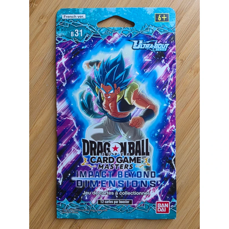 2026 Bandai Dragon Ball B31 Impact Beyond Dimensions – Sleeved Booster – Image 3