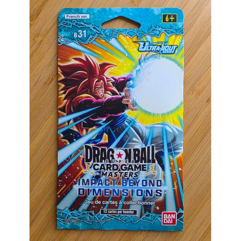 2026 Bandai Dragon Ball B31 Impact Beyond Dimensions – Sleeved Booster – Image 4