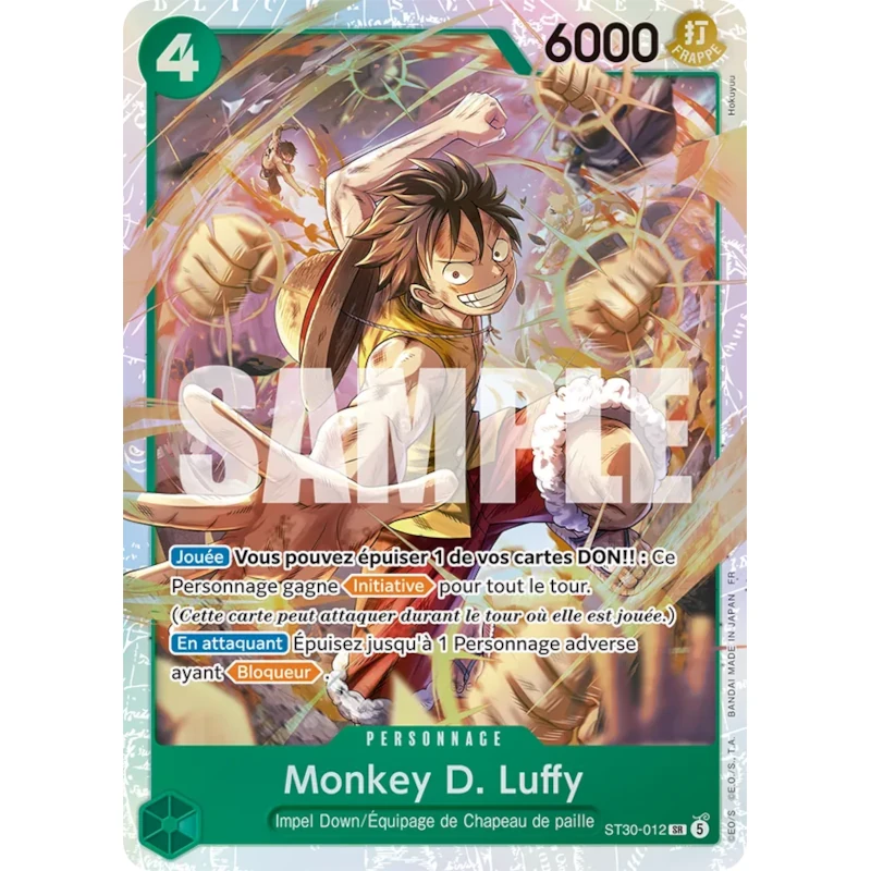 2026 Bandai One Piece ST30 Luffy et Ace – Starter Deck – Image 3