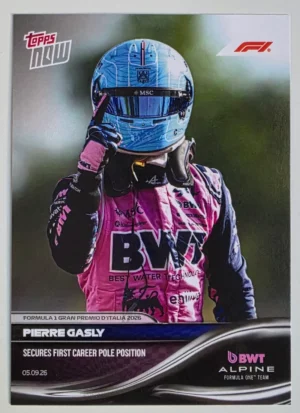 2026 Formula 1 Topps NOW #56 Pierre Gasly