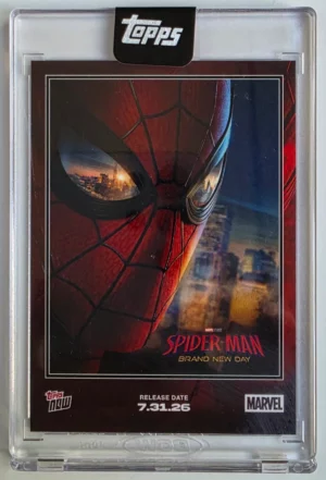 2026 Marvel Topps NOW #SM01 Spider-Man: Brand New Day