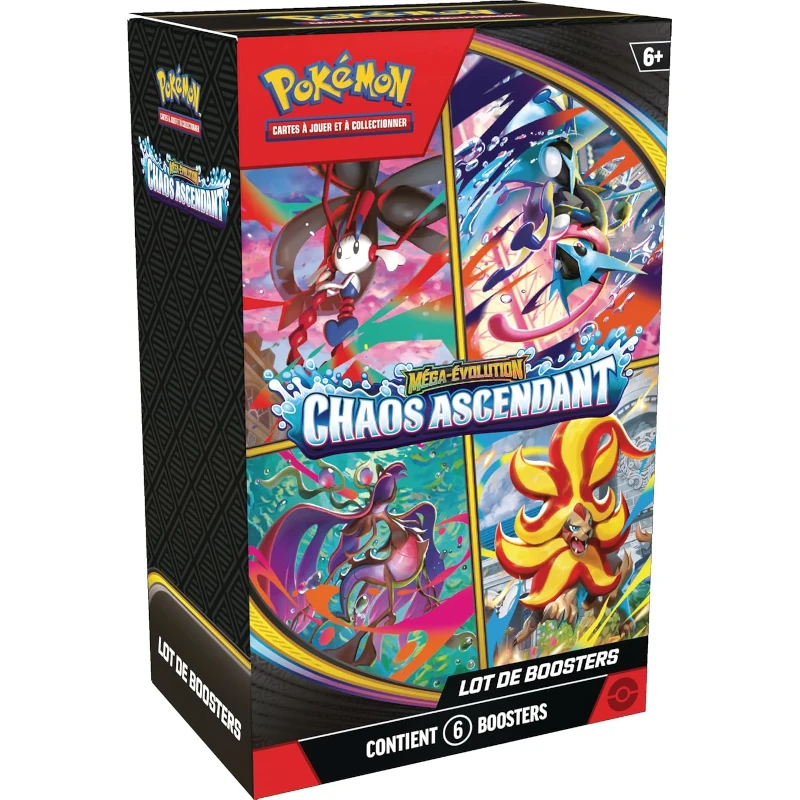 2026 Pokémon ME04 Chaos Ascendant – Bundle 6 Boosters