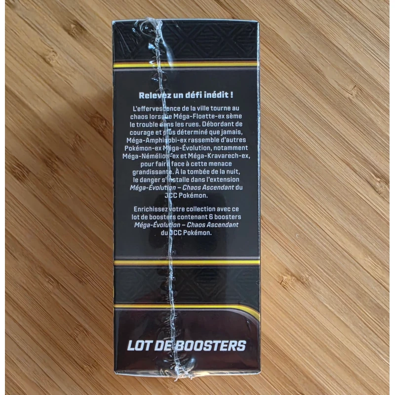 2026 Pokémon ME04 Chaos Ascendant – Bundle 6 Boosters – Image 10