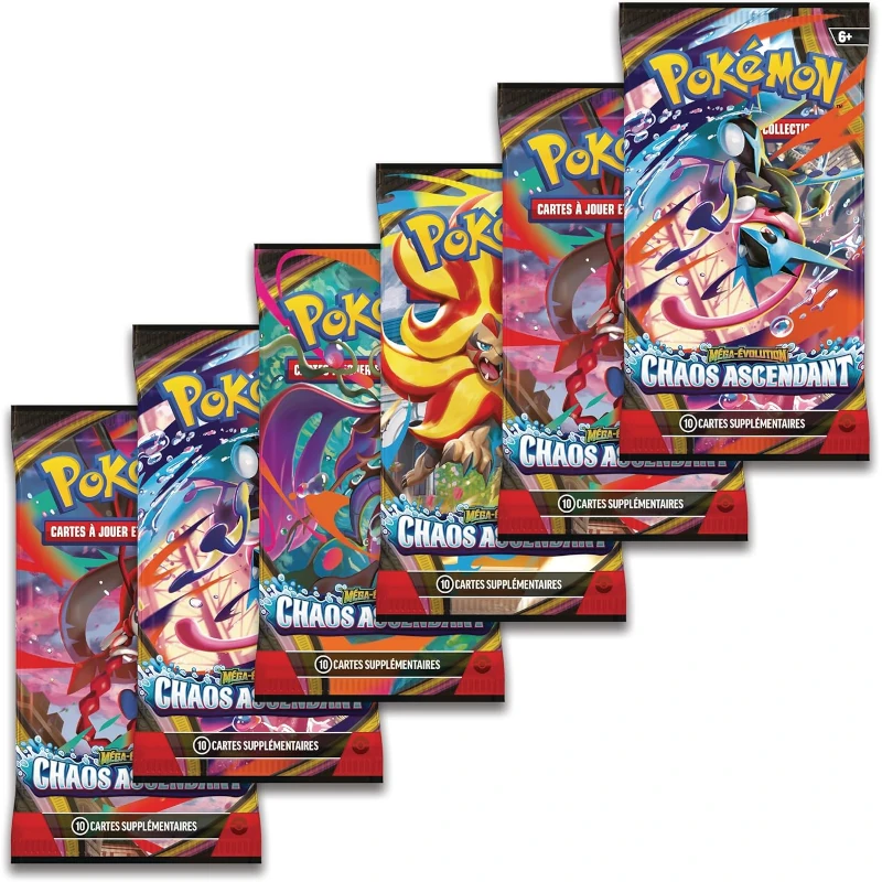 2026 Pokémon ME04 Chaos Ascendant – Bundle 6 Boosters – Image 4
