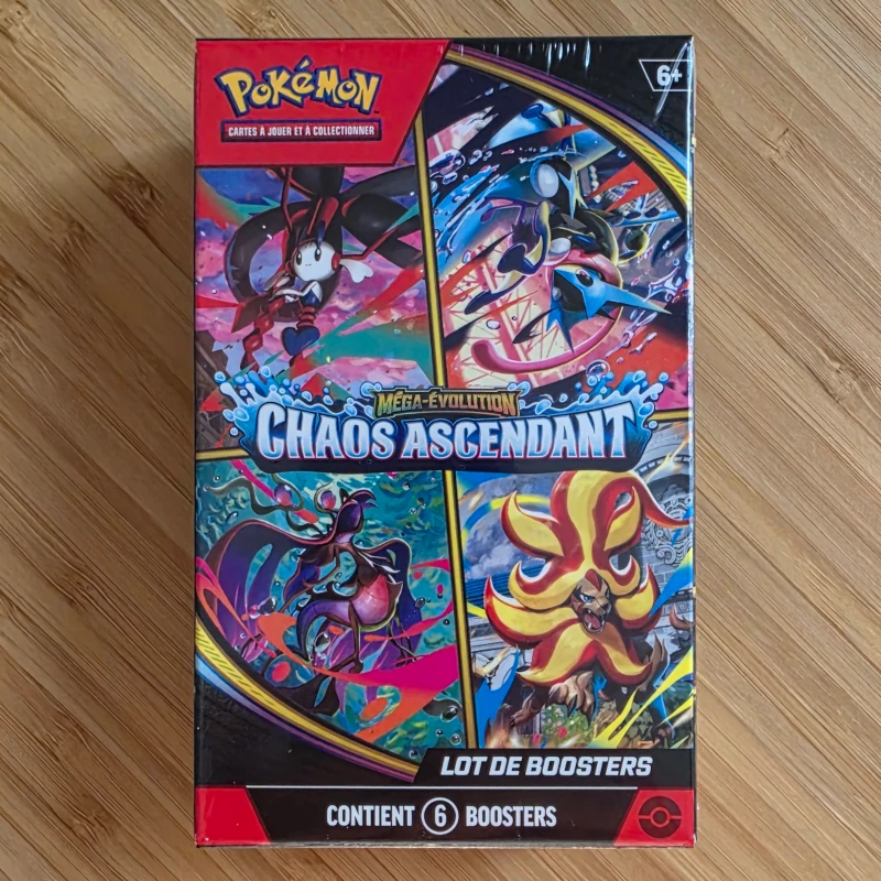 2026 Pokémon ME04 Chaos Ascendant – Bundle 6 Boosters – Image 9