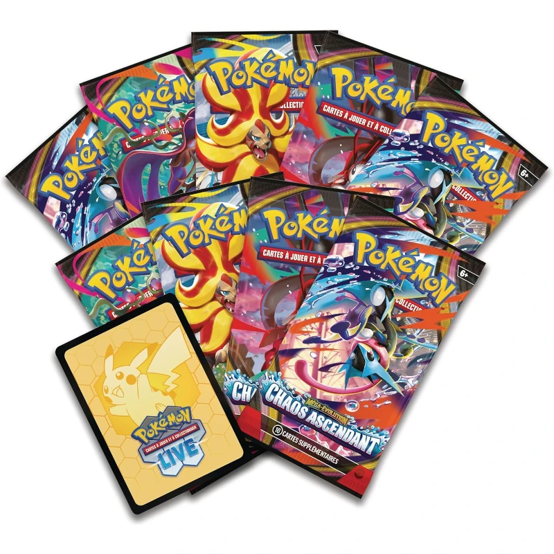 2026 Pokémon ME04 Chaos Ascendant – Coffret Dresseur d’Élite (ETB) – Image 4