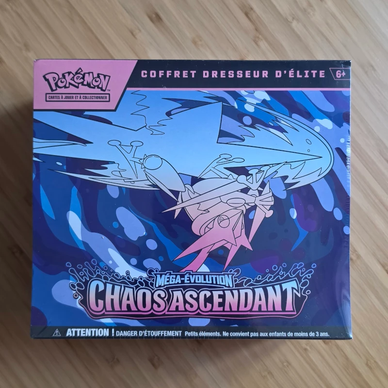 2026 Pokémon ME04 Chaos Ascendant – Coffret Dresseur d’Élite (ETB) – Image 7