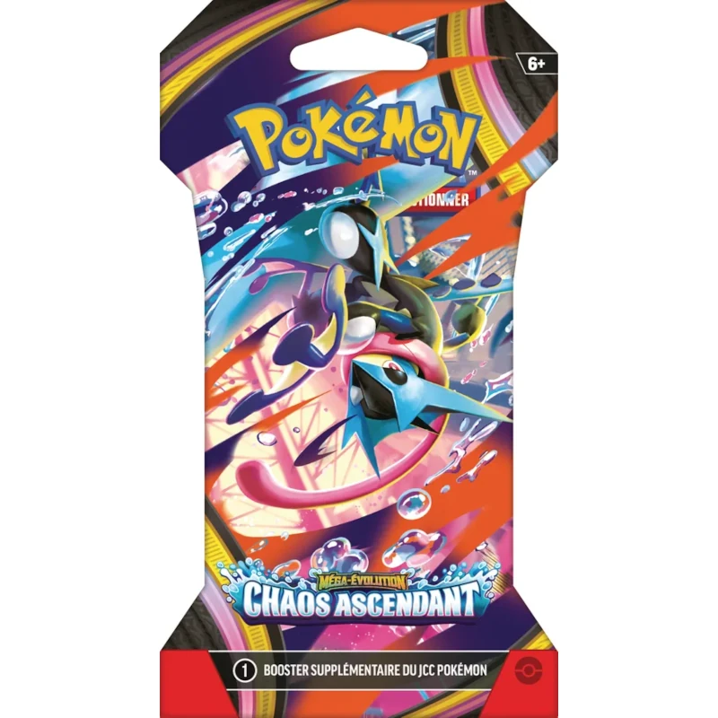2026 Pokémon ME04 Chaos Ascendant – Sleeved Booster – Image 3