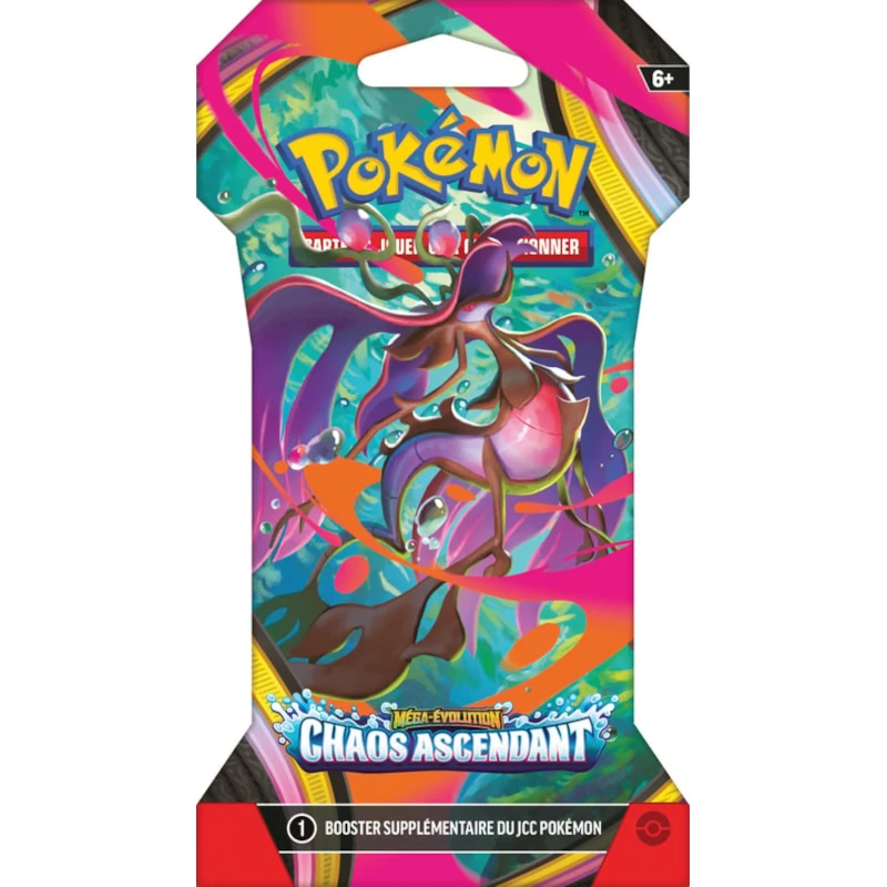 2026 Pokémon ME04 Chaos Ascendant – Sleeved Booster – Image 4