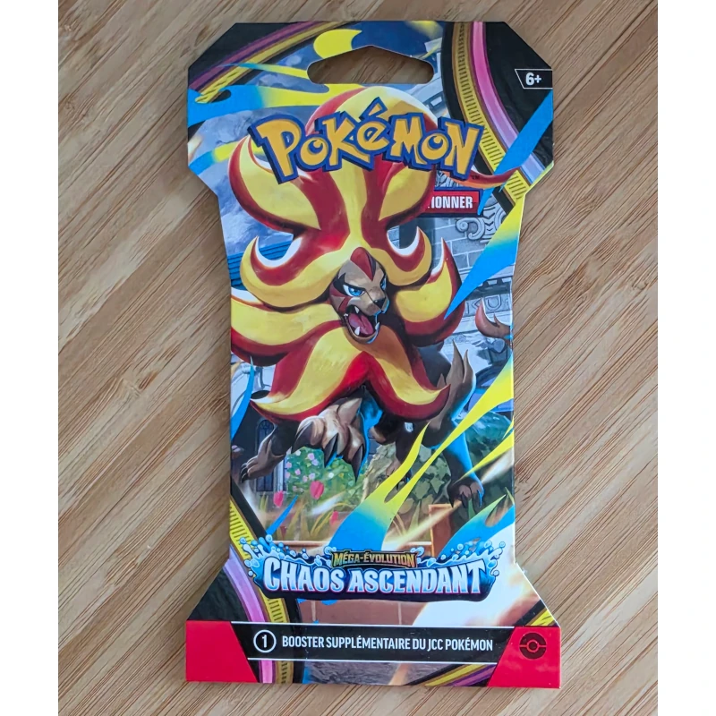 2026 Pokémon ME04 Chaos Ascendant – Sleeved Booster – Image 5