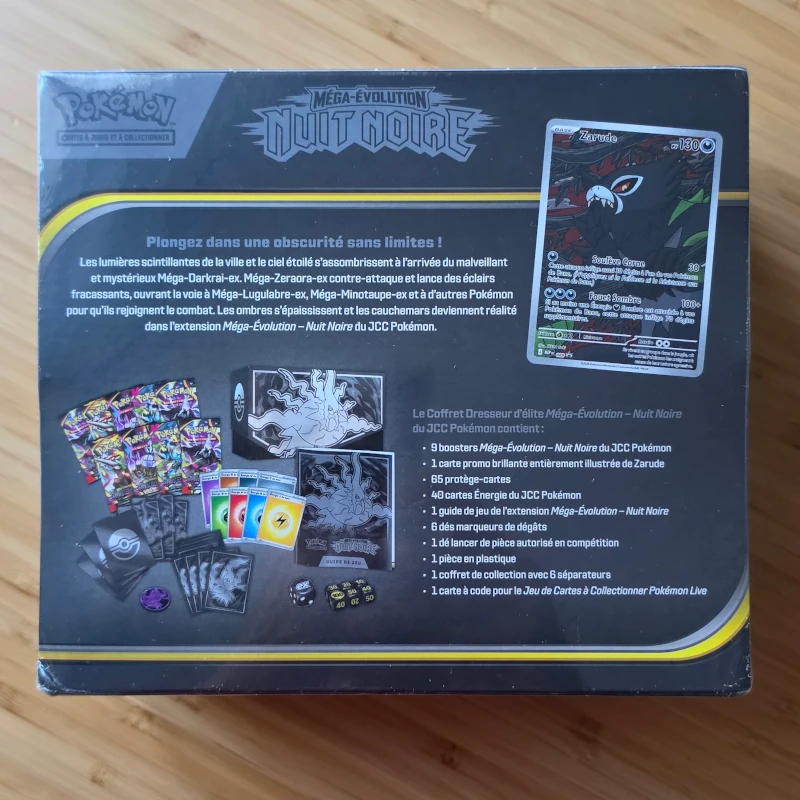 2026 Pokémon ME05 Nuit Noire – Coffret Dresseur d’Élite (ETB) – Image 9