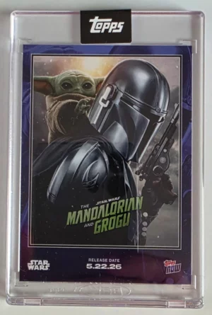 2026 Star Wars Topps Now The Mandalorian and Grogu #MG01