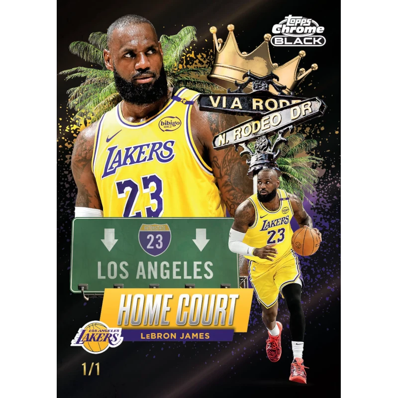 2026 Topps Chrome Black Basketball – Hobby Box (précommande) – Image 4