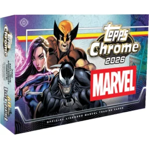 2026 Topps Chrome Marvel Comics – Hobby Box (précommande)