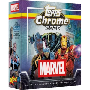 2026 Topps Chrome Marvel Comics – Mega Box (précommande)