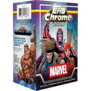 2026 Topps Chrome Marvel Comics – Value Box (précommande)
