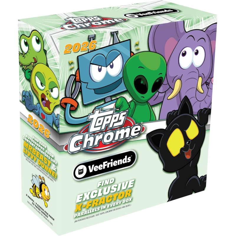 2026 Topps Chrome VeeFriends – Mega Box (précommande)