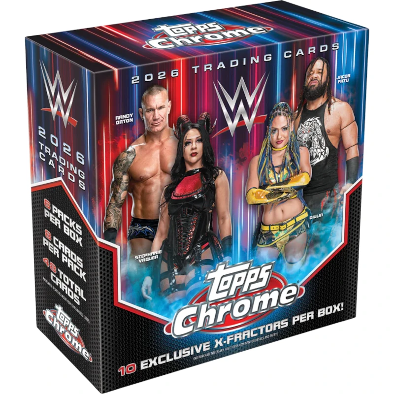 2026 Topps Chrome WWE – Mega Box