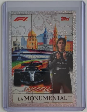 2026 Topps Formula 1 Turbo Attax La Monumental #208 George Russell