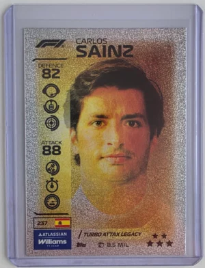 2026 Topps Formula 1 Turbo Attax Legacy #237 Carlos Sainz