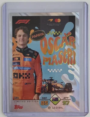 2026 Topps Formula 1 Turbo Attax Limited Edition #LE1 Oscar Piastri – Papaya